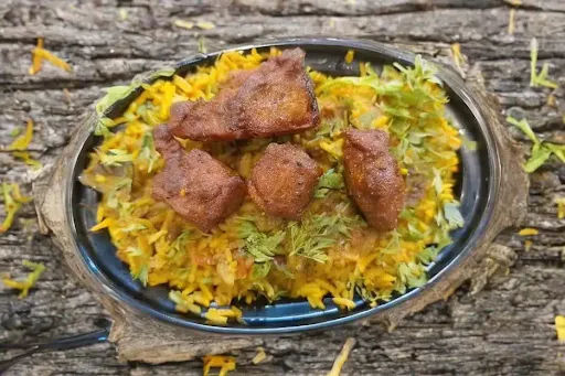 Kushka Rice With Chicken Kabab