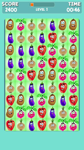 Match Fruits Vegetable Games