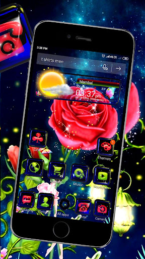 3D Rose Glass Tech Theme ?