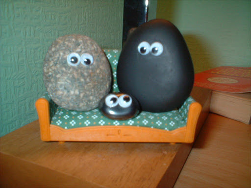 Pet rocks. File pictures