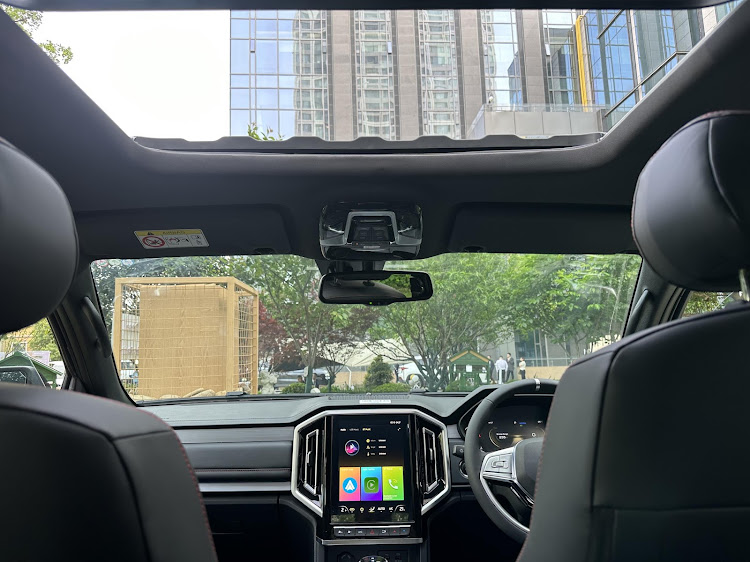 Features to be had in the cabin include leather-clad chairs, a seven-inch digital instrument cluster and a 10.4-inch infotainment touchscreen. Picture: SUPPLIED