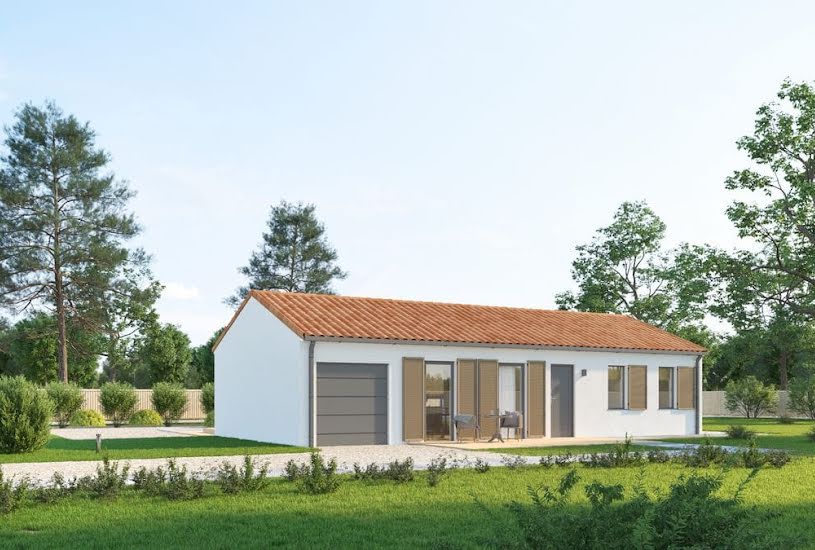  Vente Terrain + Maison - Terrain : 500m² - Maison : 90m² à Saint-André-de-Cubzac (33240) 