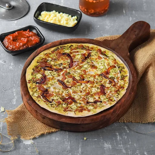 Pesto Paneer Pizza