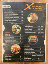 X Shawarma & Momos menu 3