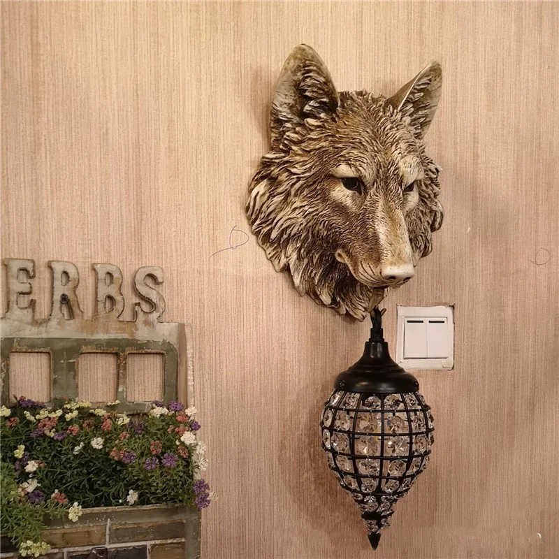 Seoska Retro Personalizovana Zidna Lampa Bar Kafe Tema Restoran Pansion Smola Dekorativna Zidna Lampa