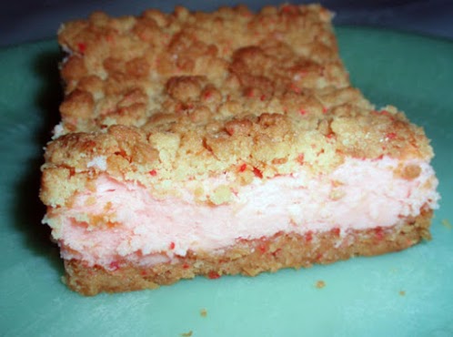 Cherries Jubilee Cheesecake Bars