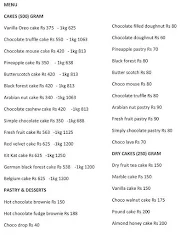 Golden Crust menu 2