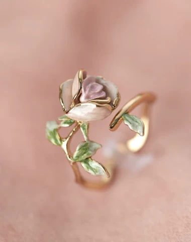 Bague en argent sterling S925 avec - 3