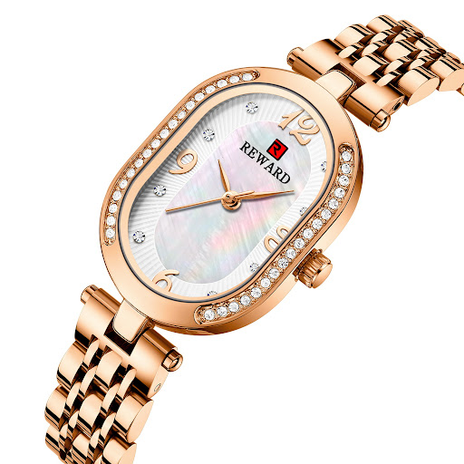 Title 6, Elegant Lady Watch With Diamonds