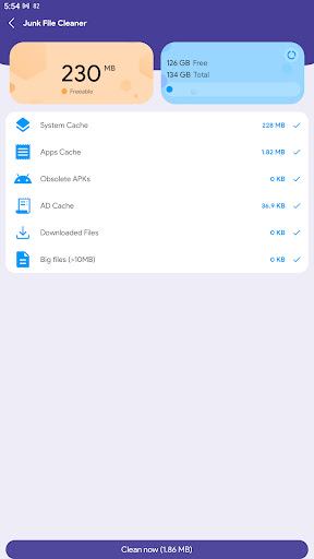 Screenshot Battery Manager