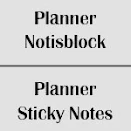 Planner Notisblock