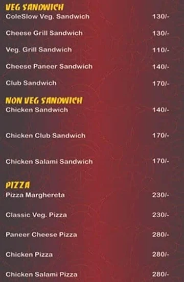 China Express menu 