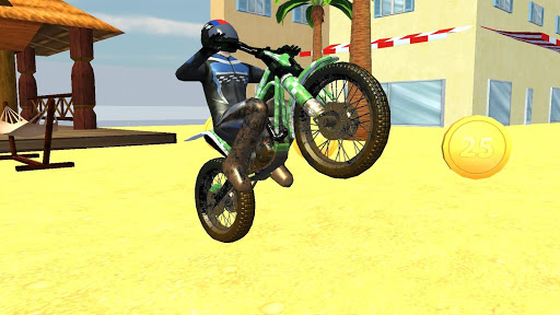 Moto Bike Rally Beach Jumping