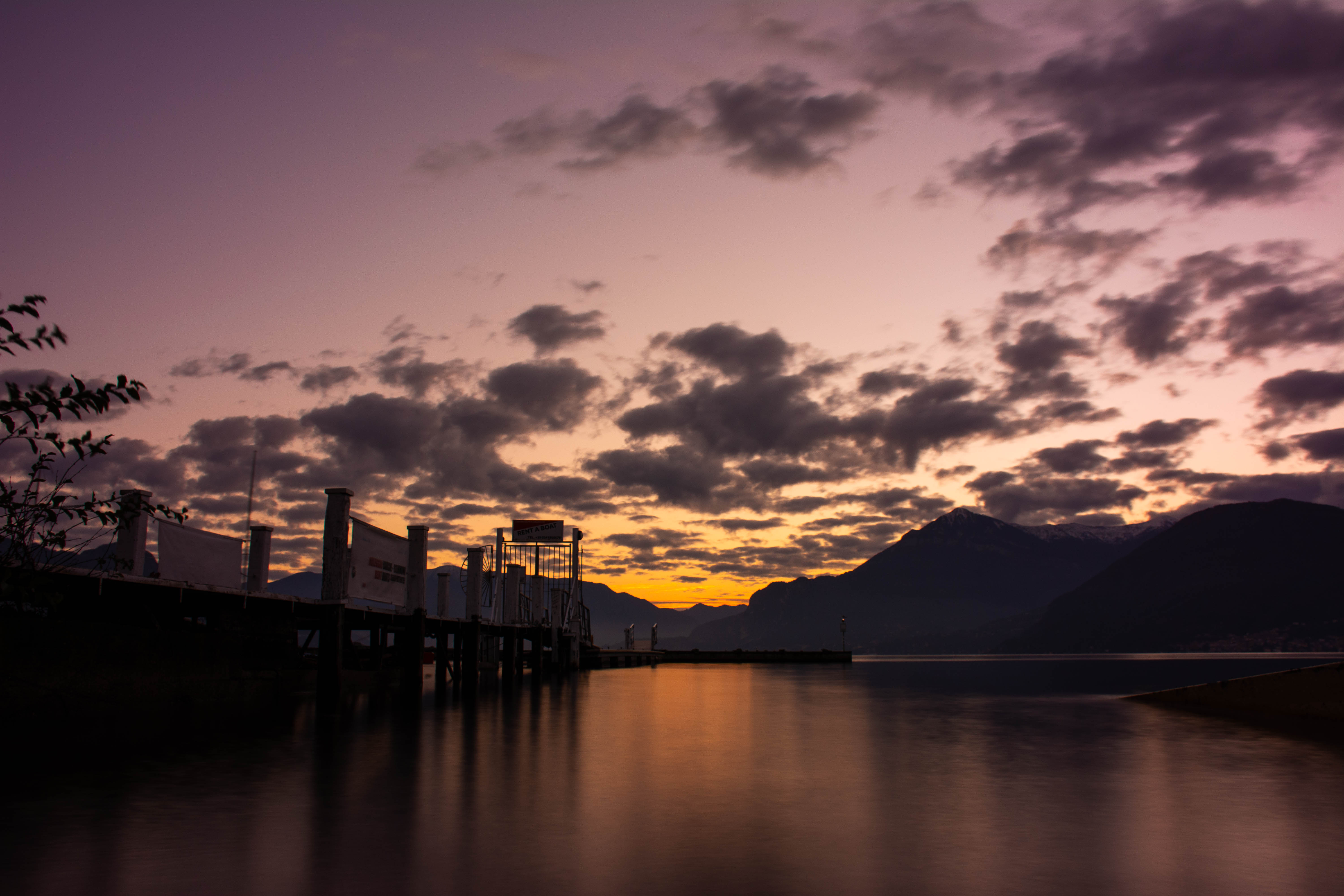 Tramonto al pontile di claudio_perico