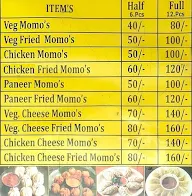 KGN Momos menu 2