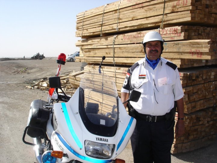 Poliziotto iracheno di jerico