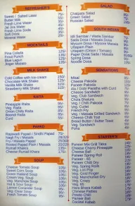 The Five Elements Veg Restaurant menu 1