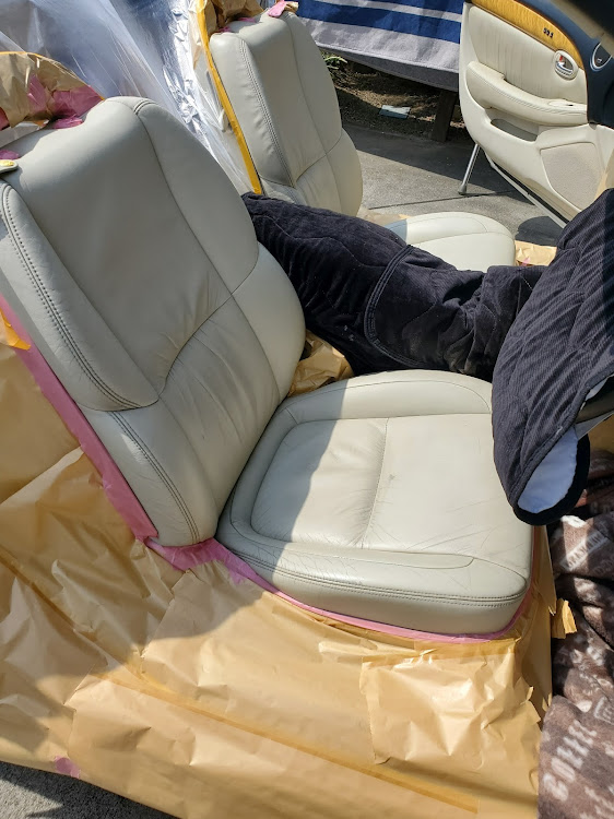ソアラのオープンカー・シートリペアに関するカスタム事例の投稿画像4枚目