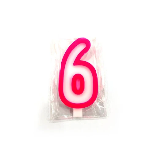 Candle No. 6 (Pink Color)