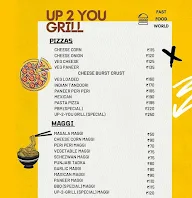 Up 2 You Grill menu 7