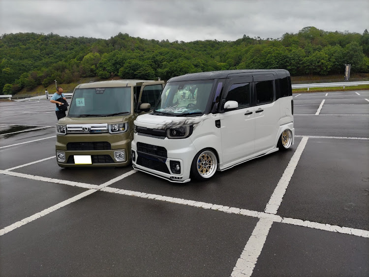ライフダンクのいつもイイね&コメントありがとうございます😊・不正改造車取締月間・KING OF K-CAR meeting・岡山国際サーキットイベント・熱中症に気をつけて!!に関するカスタム事例の投稿画像25枚目