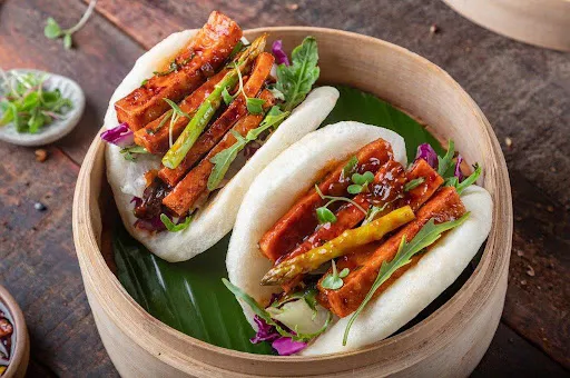 Chili Basil Tofu Bao