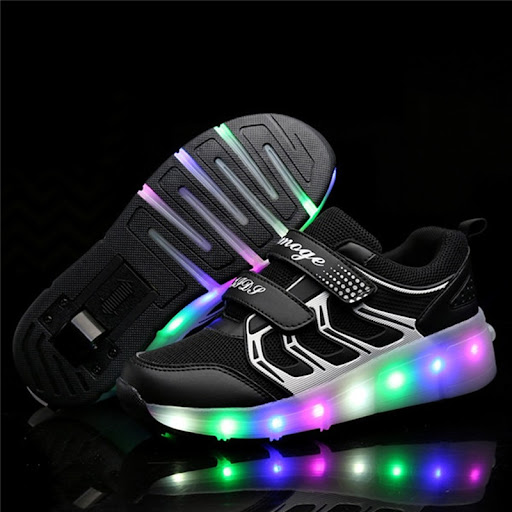 Title 7, Heelys One-Wheeled Childrens Colorful USB Rech...