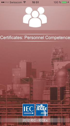 IECEx Personnel Certificates