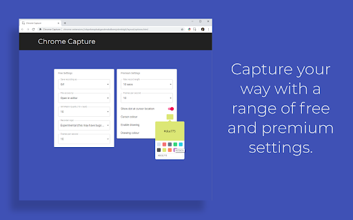 Chrome Capture - screenshot & GIF tool