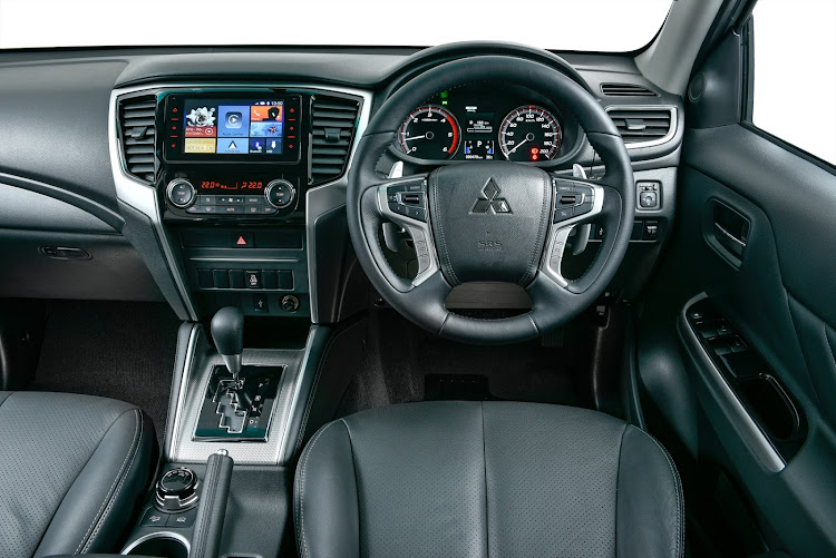 The interior of the 2019 Mitsubishi Triton