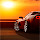 Sunset with Car Wallpapers HD Theme