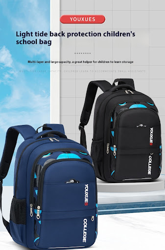 Title 17, Simple Waterproof Multi-compartment Large Capac...