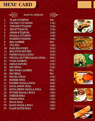 Arya Bhawan Restaurant menu 3