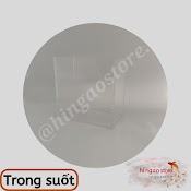 Hồ Mica Show Cá Drc - 12X7X12 Trong Suốt, Xanh , Đen - Phụ Kiện Cá Cảnh - Hingaostore.