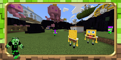 Sponge Bob Minecraft - Bikini Bottom MCPE Mods APK for Android