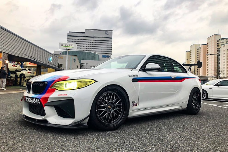 M2 クーペのbmw・m2・M4GT4・GTウィング・f87に関するカスタム事例の投稿画像3枚目