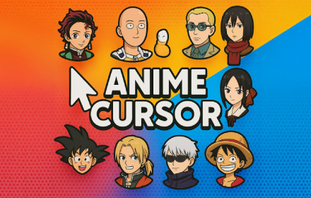 Anime Cursor - Custom Cursor for Chrome™ - All in One Anime Cursors