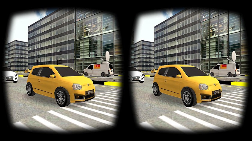 Real Road Crossing VR Screen 2