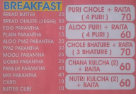 Tricity Eating Point menu 5