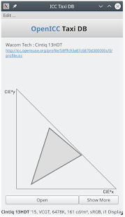 OpenICC Taxi DB - náhled