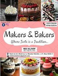 Makers & Bakers menu 4