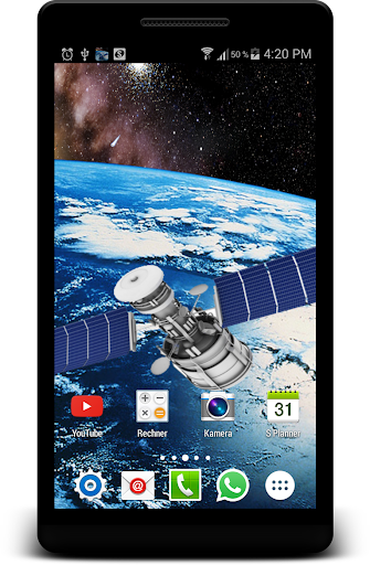 Live Space Satellite Wallpaper