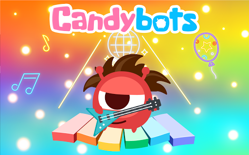 Candybots Piano Kids Music Songs Fun Baby Games Apk Mod 1 0 Unlimited Money Crack Games Download Latest For Android Androidhappymod