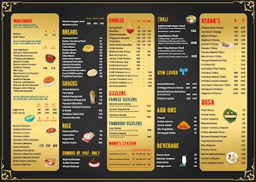 Oven Crust menu 