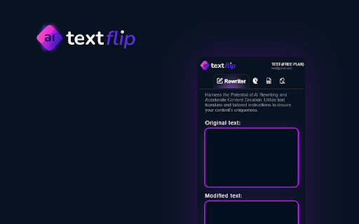 TextFlip: ChatGPT Rewriter, AI Humanizer, Chat PDF and Summarizer