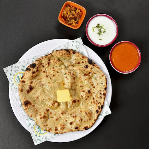 Butter Chicken Paratha Meal