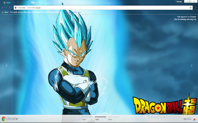 Dragon Ball Super 1366x768 chrome extension