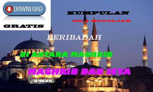 KEUTAMAAN WAKTU ANTARA MAGHRIB DAN ISYA L3NGKAP - náhled
