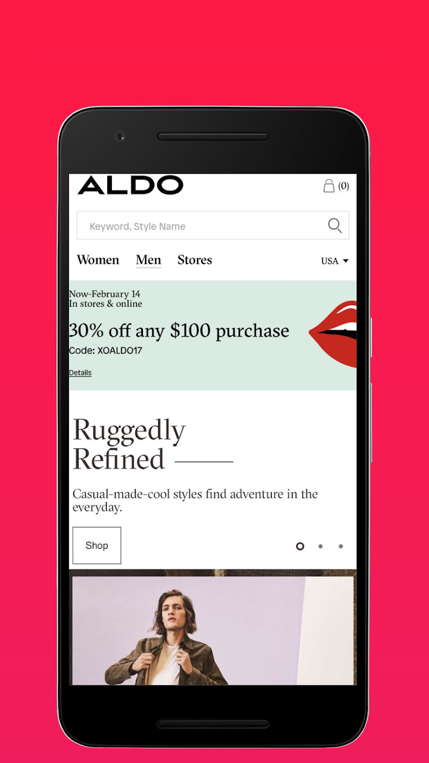 ALDO © Screen 3