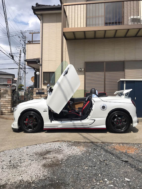 コペンのコペンオフ会・コペンセロS・黄砂まみれ・洗車した！・北関東茶会に関するカスタム事例の投稿画像1枚目